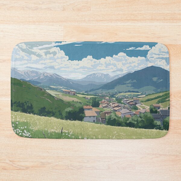 Item preview, Kosovo landscape | Anime style designed and sold by ComicsFactory.