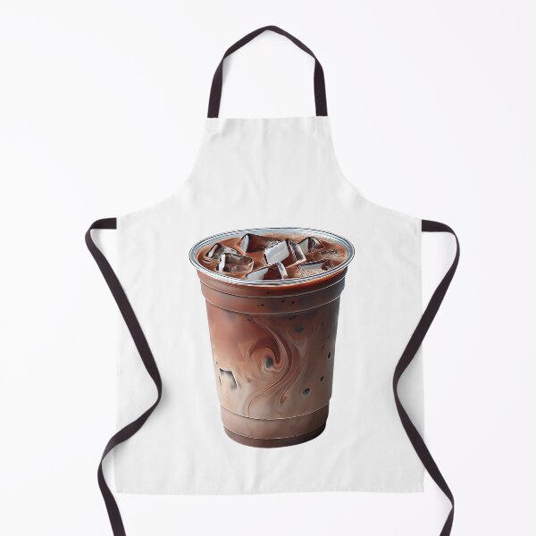 Item preview, Iced Mocha Coffee with Swirls designed and sold by Little Care Studio.