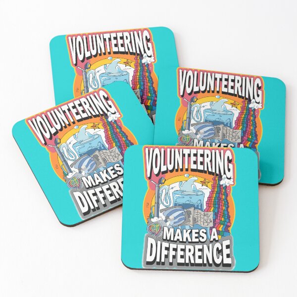 Item preview, "Empowering Change: The Impact of Volunteering" designed and sold by MYTHIC PEEL STICKERS.