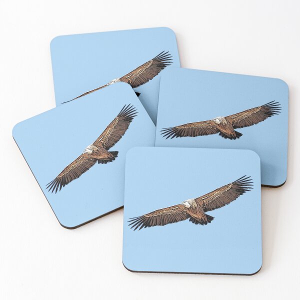 Item preview, Flying Eurasian Griffon Vulture Black Alternate Design  designed and sold by designsasstultd.
