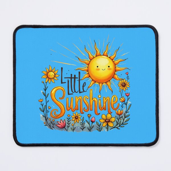Item preview, my little sunshine, how are you? Light blue designed and sold by VelvetClawStudio.
