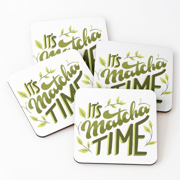 Item preview, It’s Matcha Time | Relaxing and Energizing Matcha Lovers Design designed and sold by YourOnlyCorner.