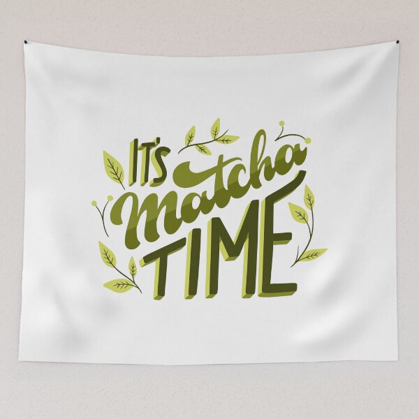 Item preview, It’s Matcha Time | Relaxing and Energizing Matcha Lovers Design designed and sold by YourOnlyCorner.