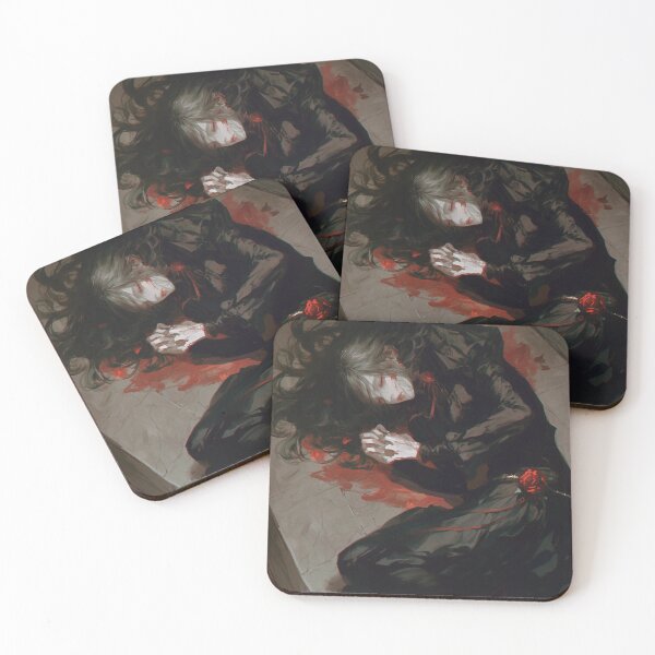 Item preview, Dark Aesthetic of lady in bed designed and sold by Nowshin Tasnim.