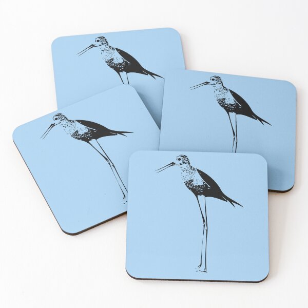 Item preview, Black-winged Stilt Black Design  designed and sold by designsasstultd.