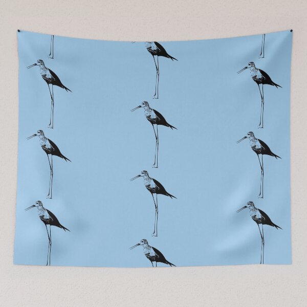 Item preview, Black-winged Stilt Black Design  designed and sold by designsasstultd.