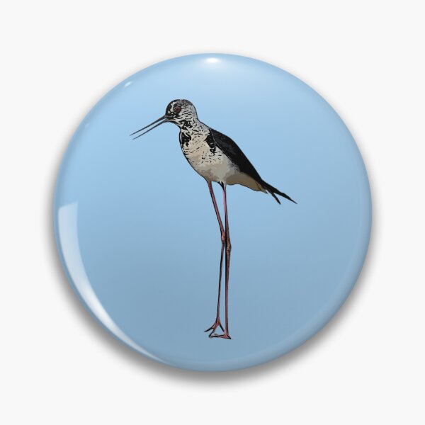 Item preview, Black-winged Stilt Black Alternate Design  designed and sold by designsasstultd.