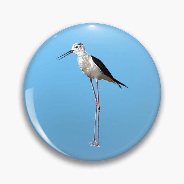 Item preview, Black-winged Stilt White Alternate Design  designed and sold by designsasstultd.