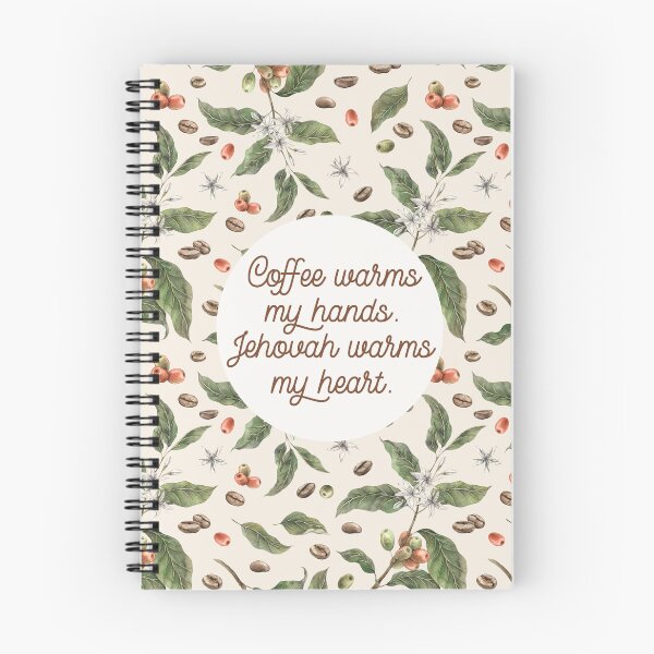 Item preview, Coffee Warms My Hands. Jehovah Warms My Heart designed and sold by Paper Bee Gift Shop.