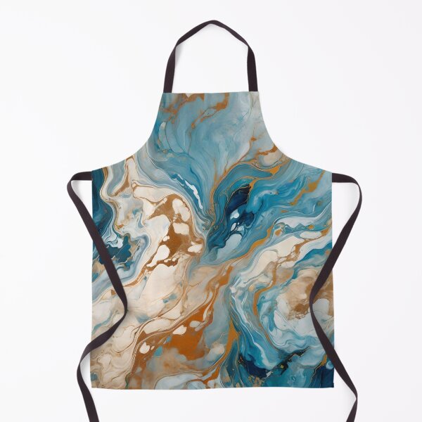 Item preview, ABSTRACT BLUES WITH LIGHT EARTH designed and sold by Ciervo Primavera.