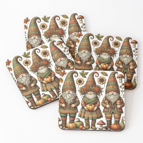 Item preview, Copia de Autumn Gnomes with Festive Fall Elements designed and sold by hassanimarket7.