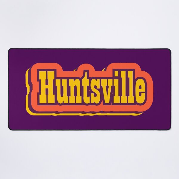 Item preview, Huntsville City, Alabama Retro Typography designed and sold by ArtNoveltee.
