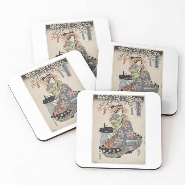 Item preview,  Chôdayû of the Okamotoya, kamuro Kakeo and Koyuki Keisai Eisen designed and sold by TeeARTHY.