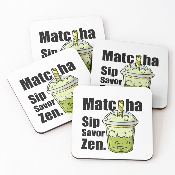 Item preview, Matcha: Sip, Savor, Zen | Relaxing Green Tea Lover Design designed and sold by YourOnlyCorner.