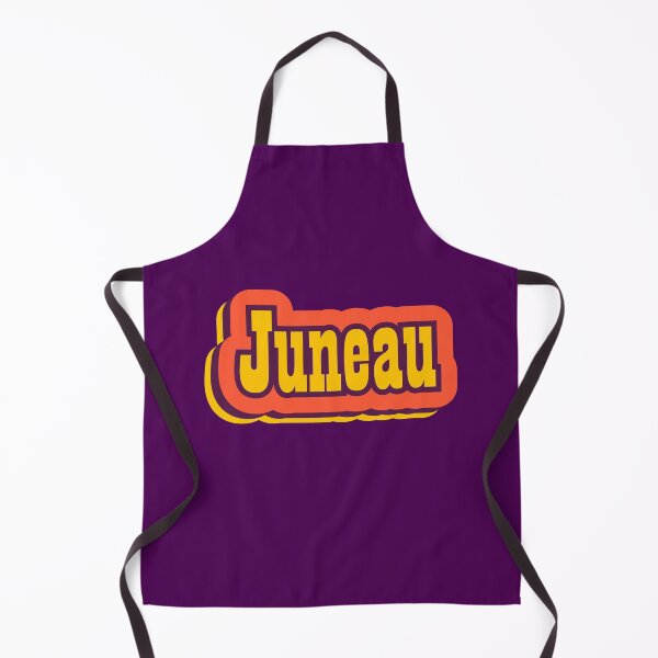 Item preview, Juneau City, Alaska Retro Typography designed and sold by ArtNoveltee.