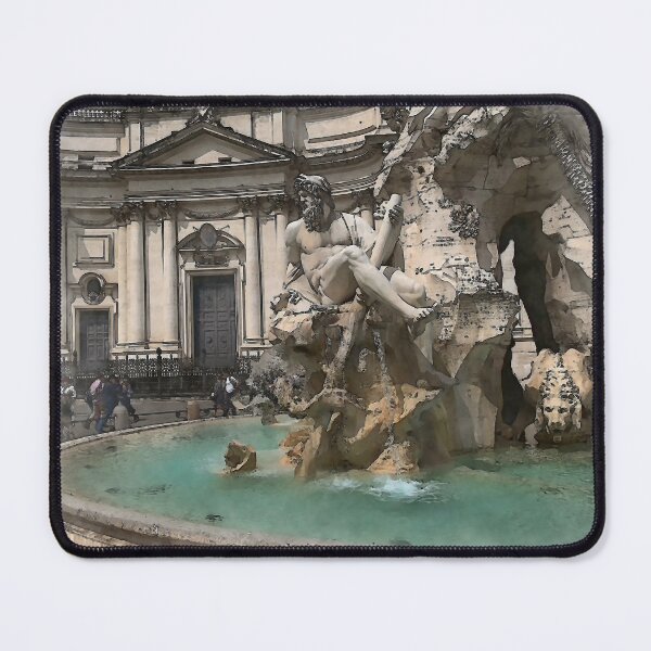Item preview, Center Fountain Of Rome's Piazza Navona designed and sold by KirtTisdale.