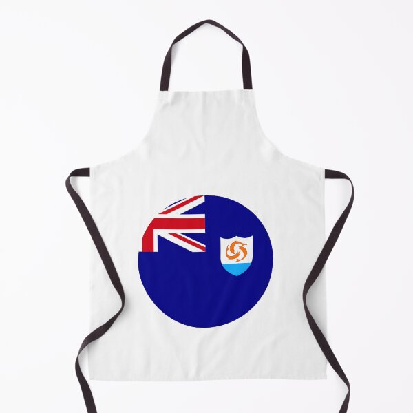 Item preview, Anguilla Flag Round designed and sold by MoonElite.