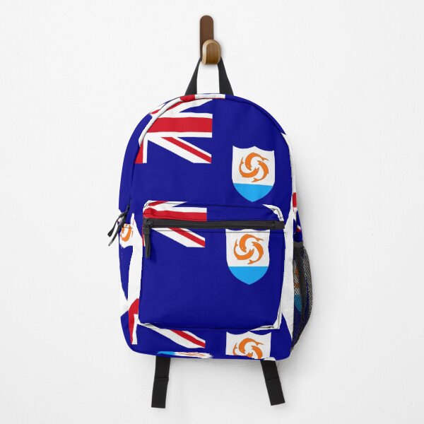 Item preview, Anguilla Flag Round designed and sold by MoonElite.