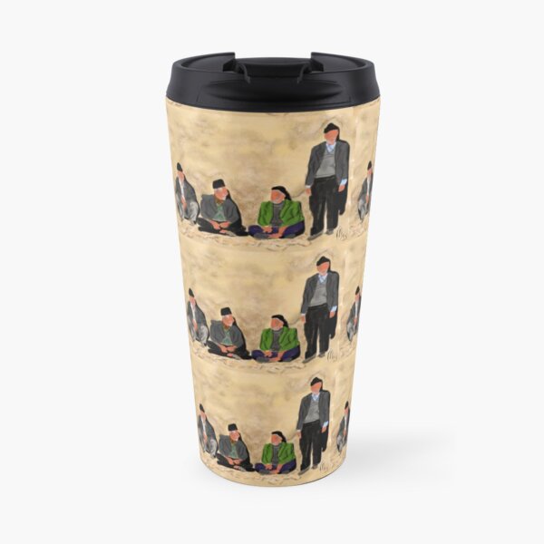 Old Friends in Iran Travel Mug