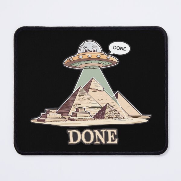 Item preview, Ancient Egyptian Pyramids - Ancient Civilization Ufologist Conspiracy Theory designed and sold by FallenStarArt.