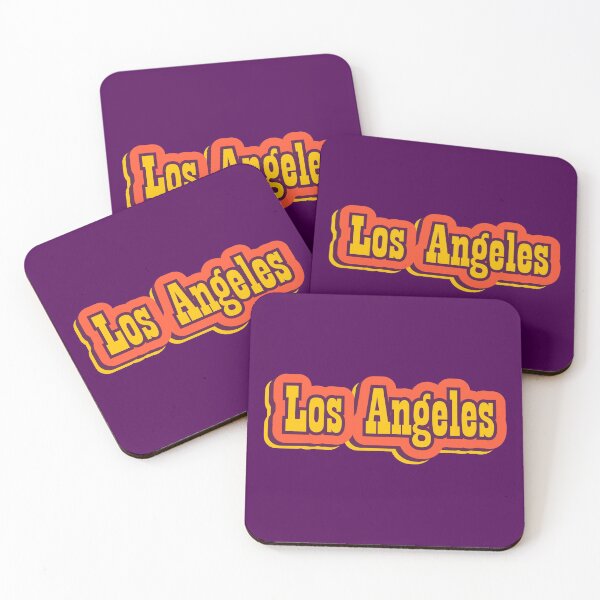 Item preview, Los Angeles, California Retro Typography designed and sold by ArtNoveltee.