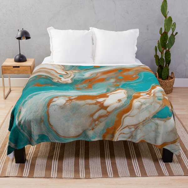 Item preview, Turquoise Marble Texture With Light Earth designed and sold by Ciervo Primavera.