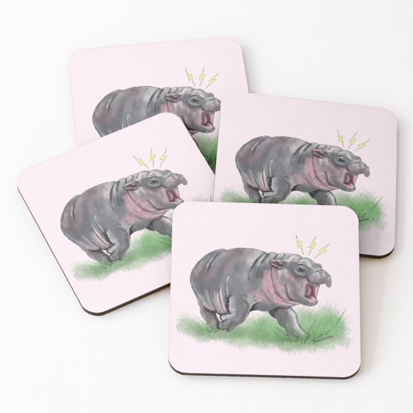 Item preview, Moo Deng hippo designed and sold by Pendientera.