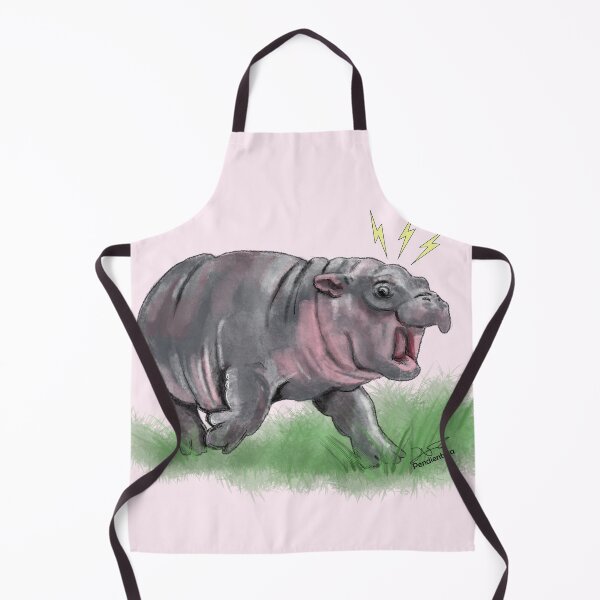 Item preview, Moo Deng hippo designed and sold by Pendientera.