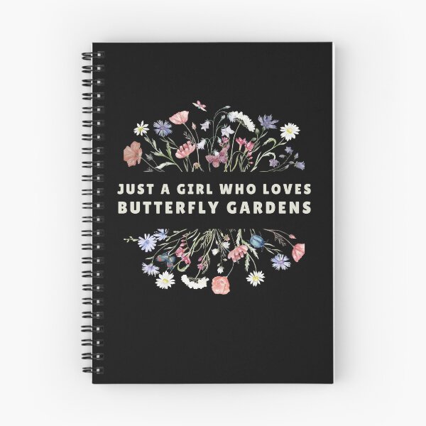Item preview, Just a Girl Who Loves Butterfly Gardens designed and sold by XanderWitch Creative.