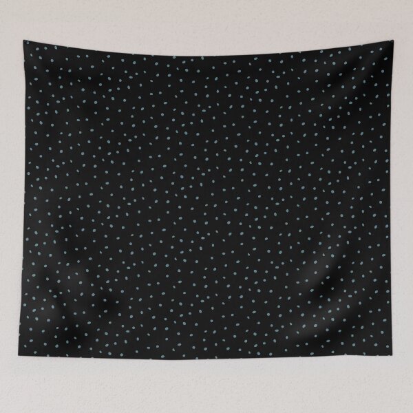 Item preview, Whimsy Dots Polka Dot Pattern - Coal + Peacock designed and sold by Irene Estelle.