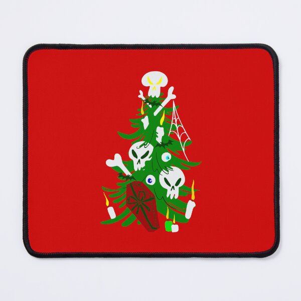 Item preview, ugly christmas tree skull coffin designed and sold by Gossip Rag.