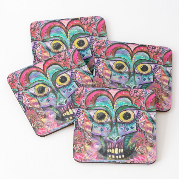 Item preview, Floral Sugar Skull  designed and sold by HeArtC888.
