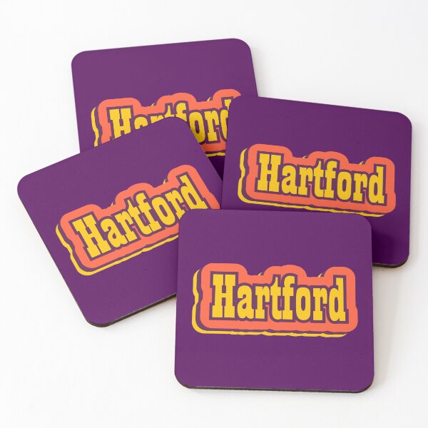 Item preview, Hartford, Connecticut Retro Typography designed and sold by ArtNoveltee.