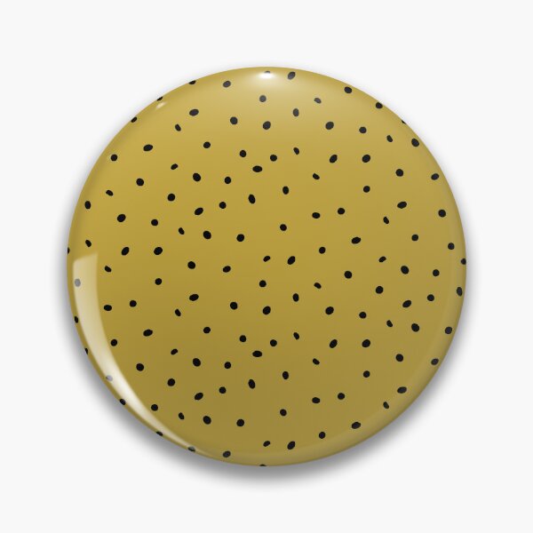 Item preview, Whimsy Dots Polka Dot Pattern - Saffron + Coal designed and sold by Irene Estelle.