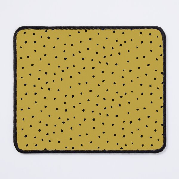 Item preview, Whimsy Dots Polka Dot Pattern - Saffron + Coal designed and sold by Irene Estelle.