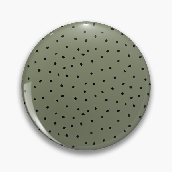 Item preview, Whimsy Dots Polka Dot Pattern - Sage + Coal designed and sold by Irene Estelle.