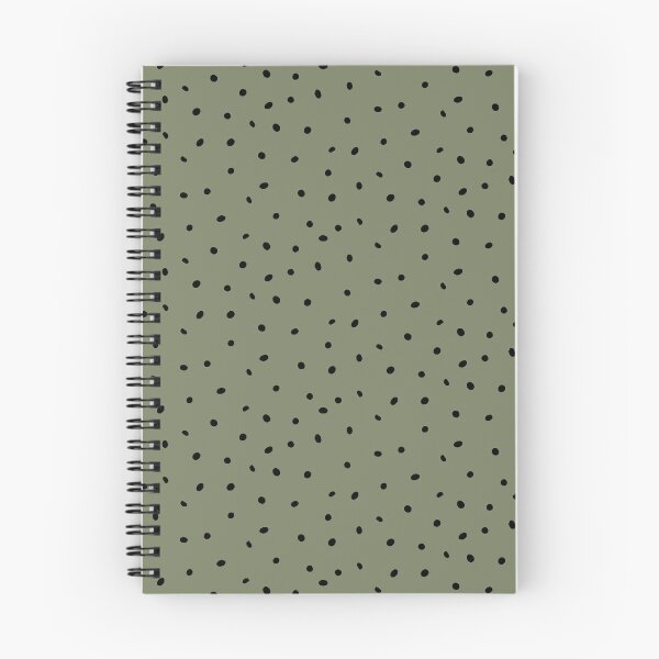 Item preview, Whimsy Dots Polka Dot Pattern - Sage + Coal designed and sold by Irene Estelle.