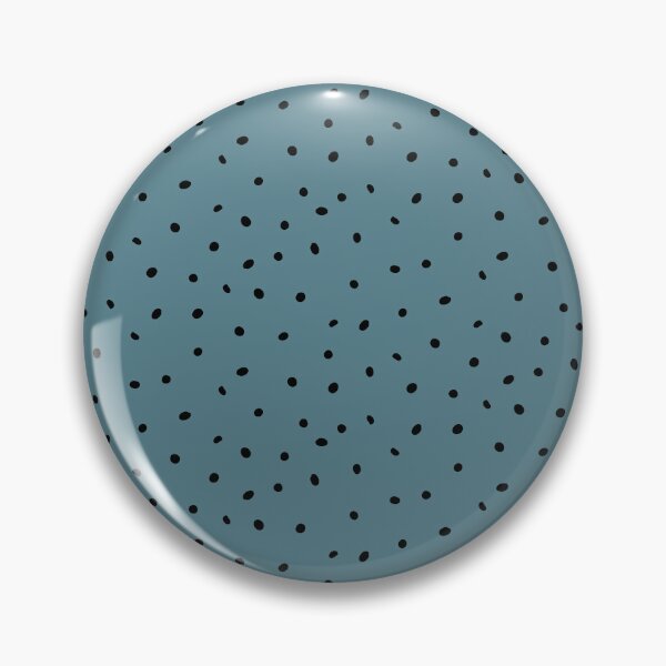 Item preview, Whimsy Dots Polka Dot Pattern - Peacock + Coal designed and sold by Irene Estelle.