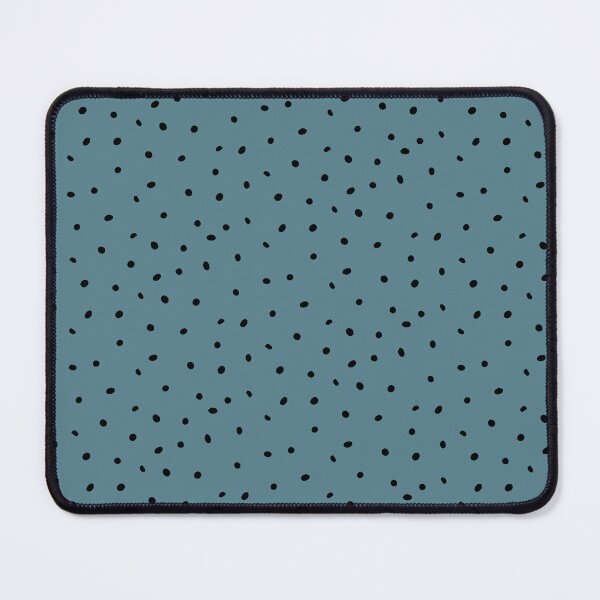Item preview, Whimsy Dots Polka Dot Pattern - Peacock + Coal designed and sold by Irene Estelle.