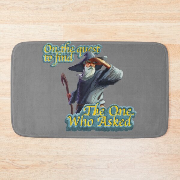 Item preview, On the quest to find The One Who Asked designed and sold by iwearshorts.