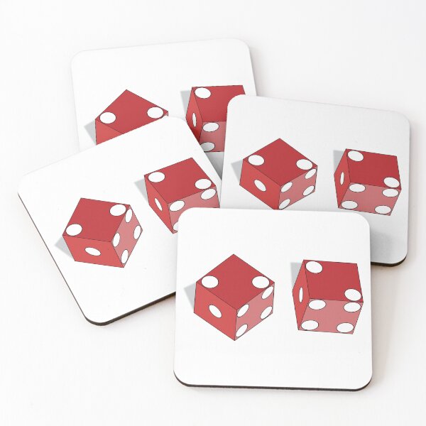Item preview, Hard Four Dice designed and sold by Winner Chicken Dinner Designs.