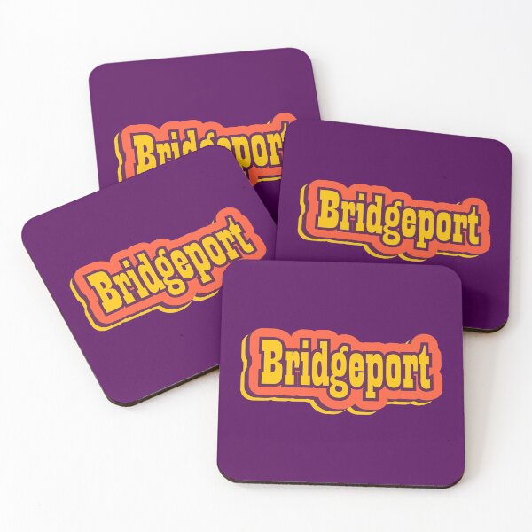 Item preview, Tipografía retro de Bridgeport, Connecticut designed and sold by ArtNoveltee.
