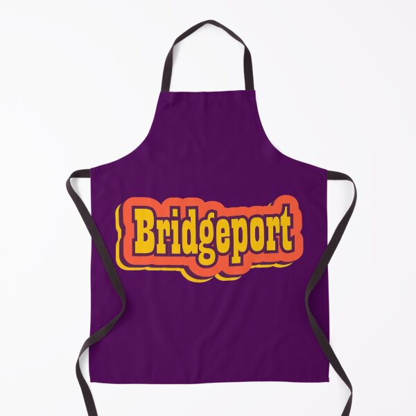 Item preview, Bridgeport, Connecticut Retro Typography designed and sold by ArtNoveltee.