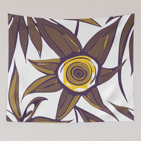 Item preview, Boho Sunflowers - Yellow Flowers Pattern designed and sold by HausKatz.
