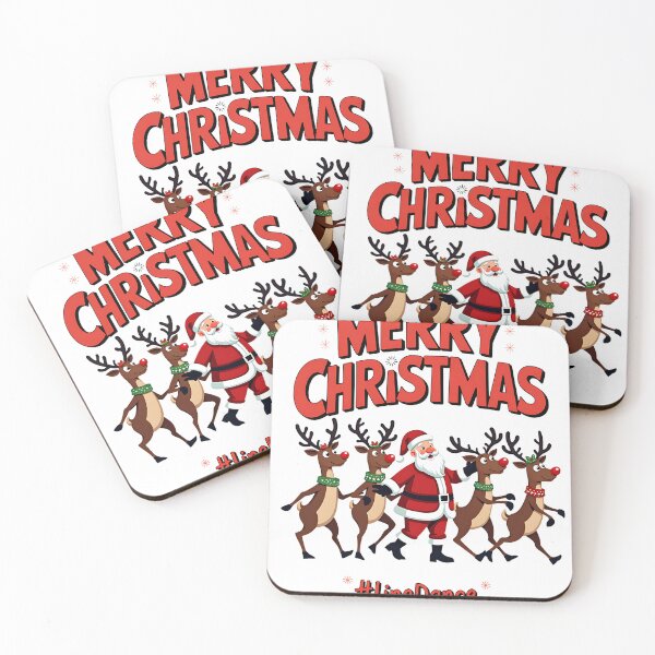 Item preview, Merry Christmas LineDance Santa Claus designed and sold by WIZZOLO.