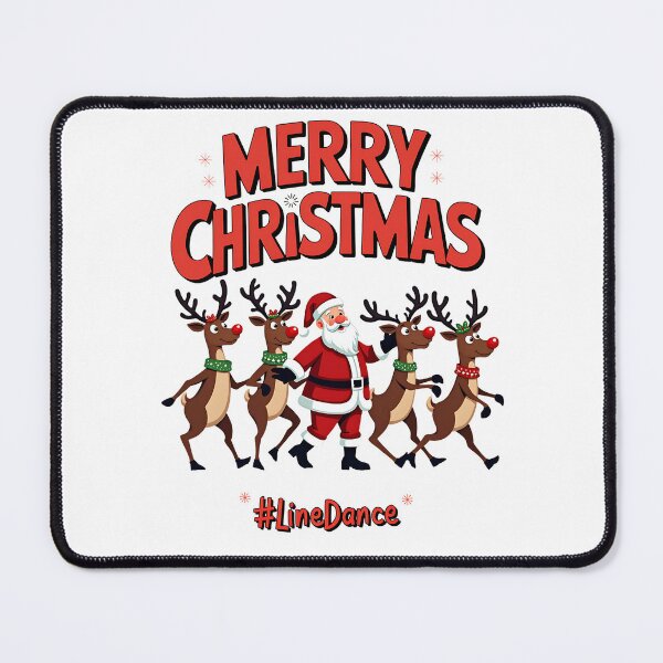 Item preview, Merry Christmas LineDance Santa Claus designed and sold by WIZZOLO.