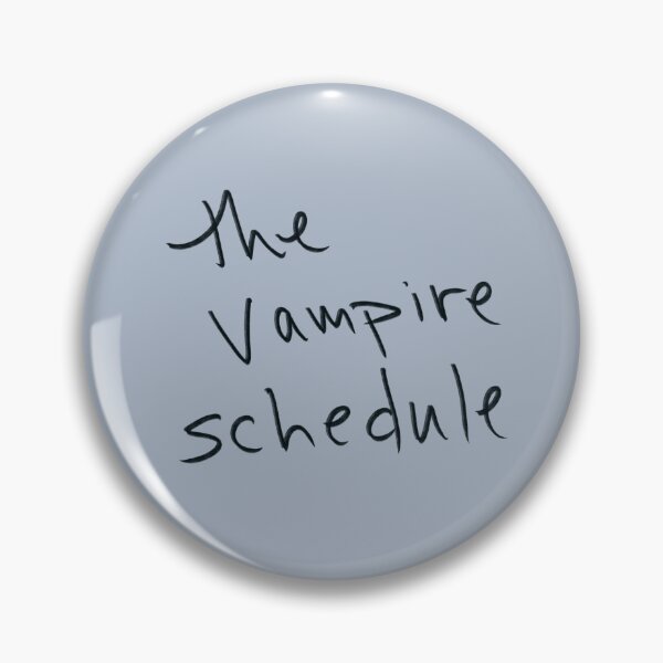 Item preview, The Vampire Schedule designed and sold by abeink.