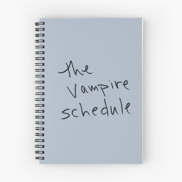Item preview, The Vampire Schedule designed and sold by abeink.