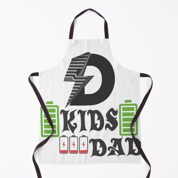 Item preview, Dad of Four Low Battery Funny Family Tee designed and sold by andyandy20.