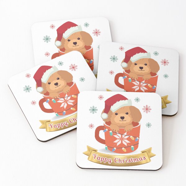 Item preview, Dog Yappy Christmas designed and sold by ProWittyDesigns.